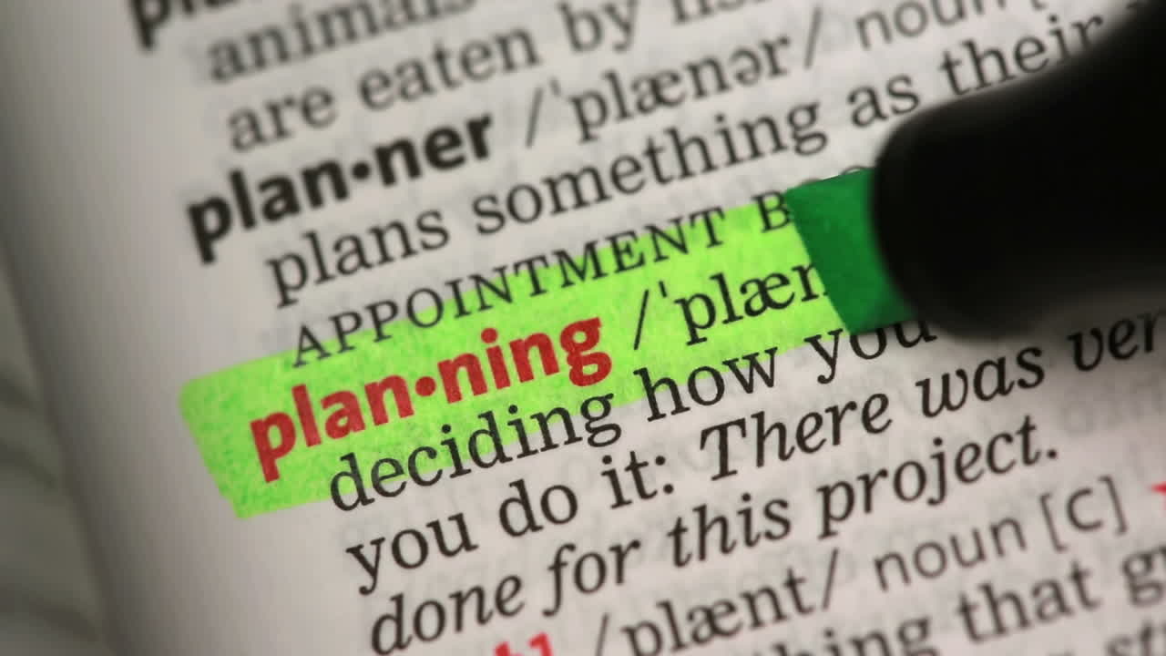 Definition of planning