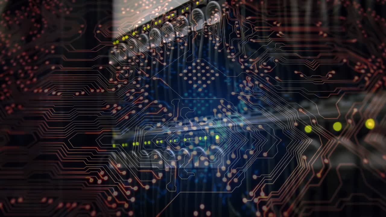 Animation of integrated circuit over servers