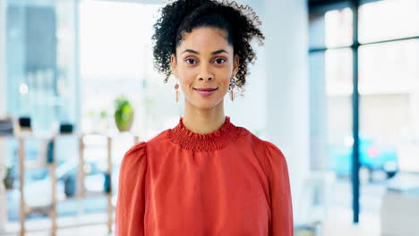 smiling businesswoman portrait