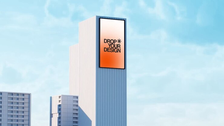 Billboard Screen Mockup