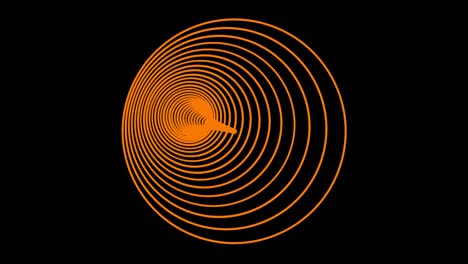 4k video model stroboscopic and hypnotic effect, in 16: 9 video format.