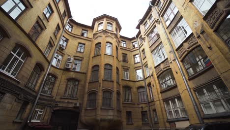 old european building courtyard