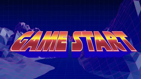 animación del inicio del juego en el espacio del metaverso en fondo naval