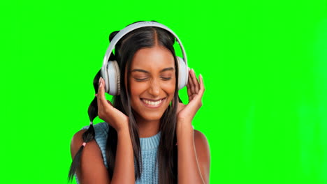 Happy-music,-green-screen-dancing