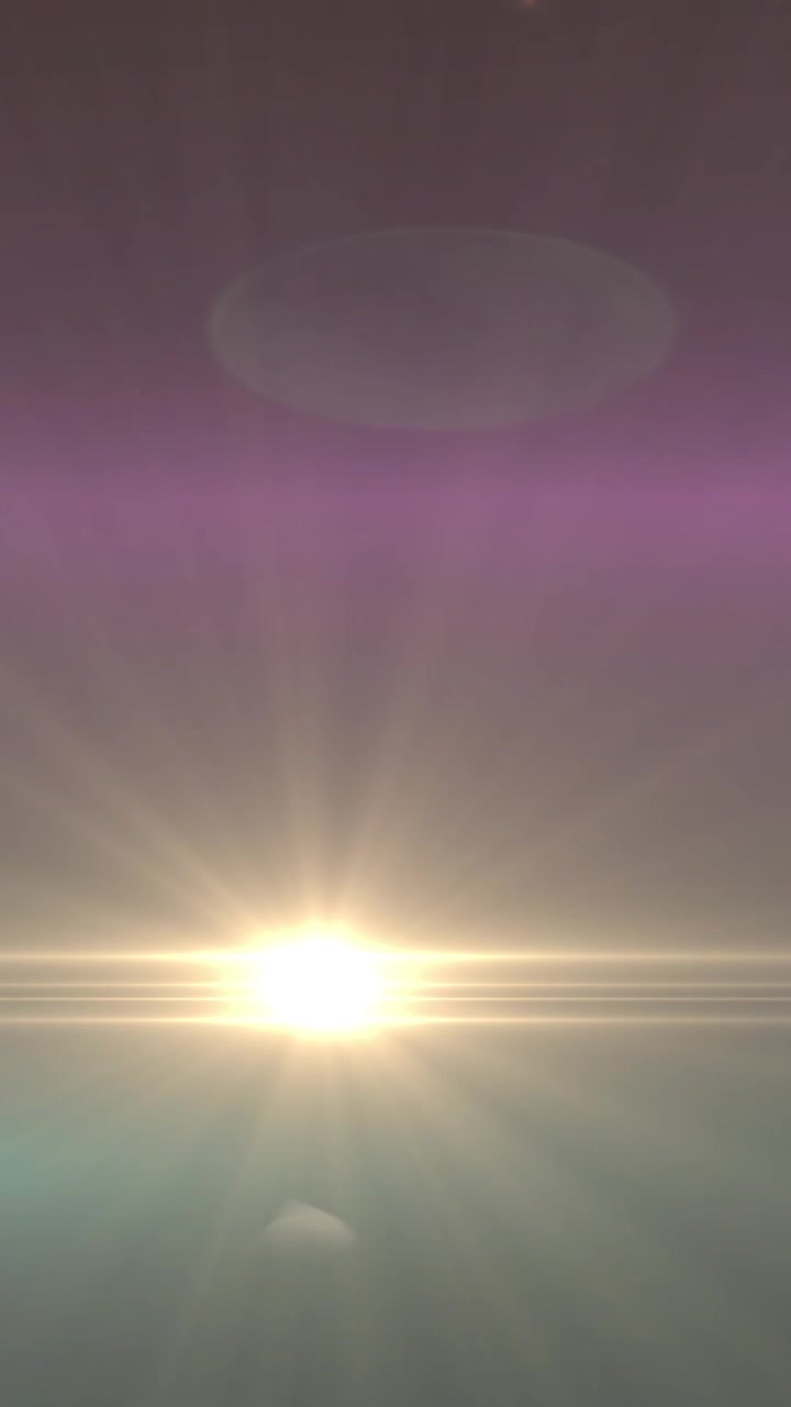 Animation of glowing spots of lights over dark background