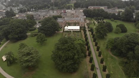 hillsborough castle is situated in the town of hillsborough in county down, northern ireland