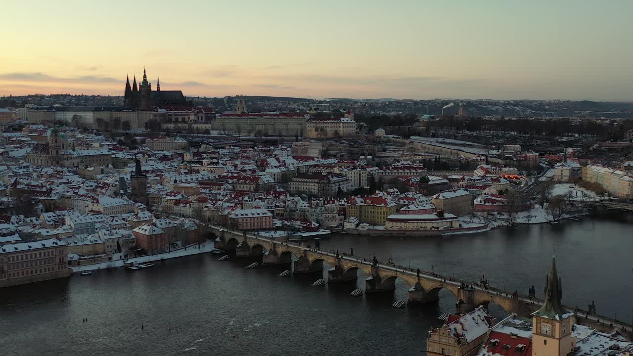 Il castello di Praga e il ponte Carlo