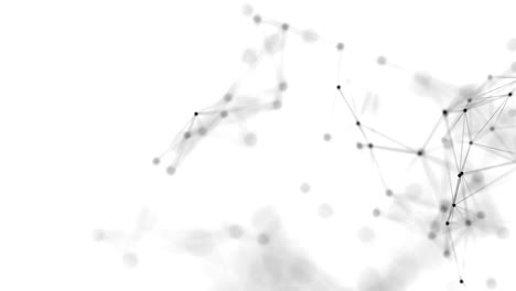 simple abstract network conections.