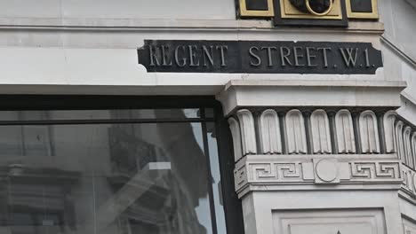 regent street, w1, londres, reino unido