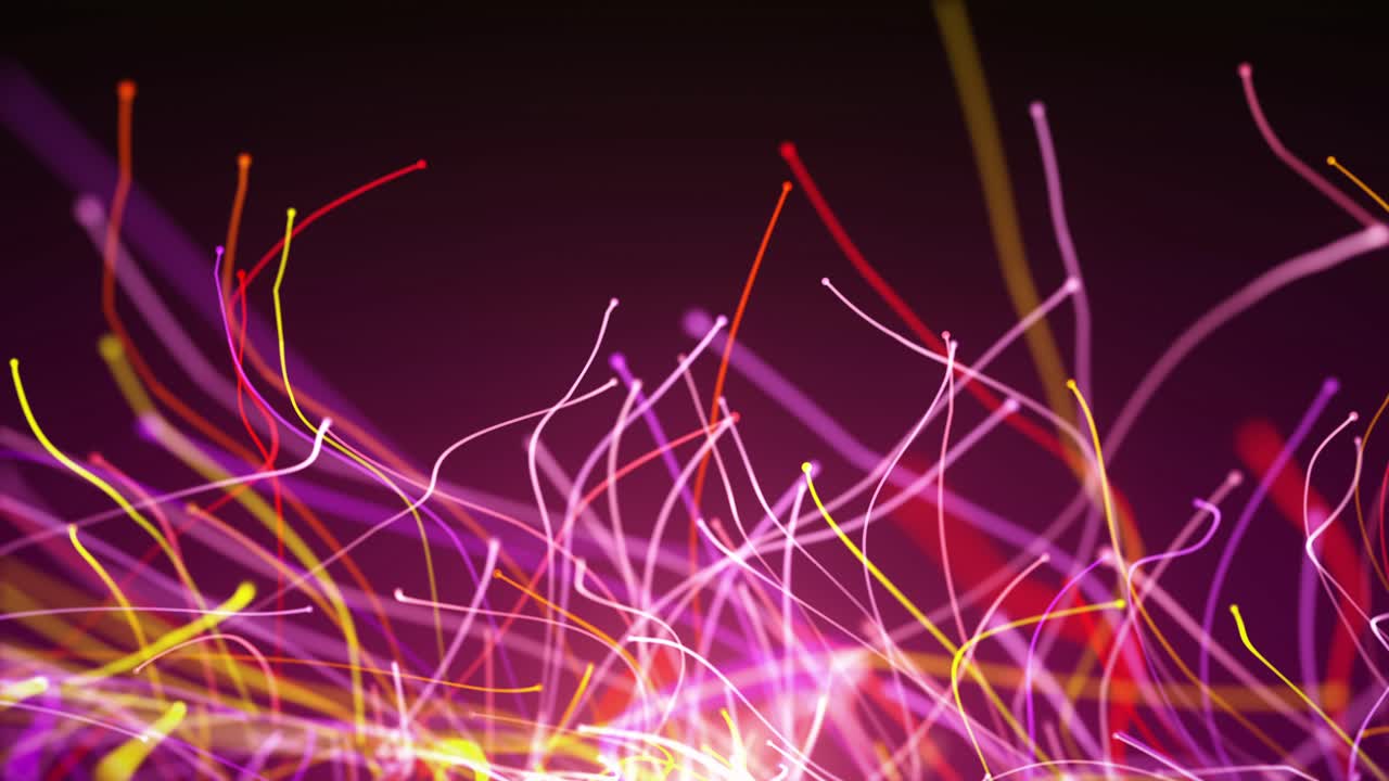 líneas brillantes abstractas