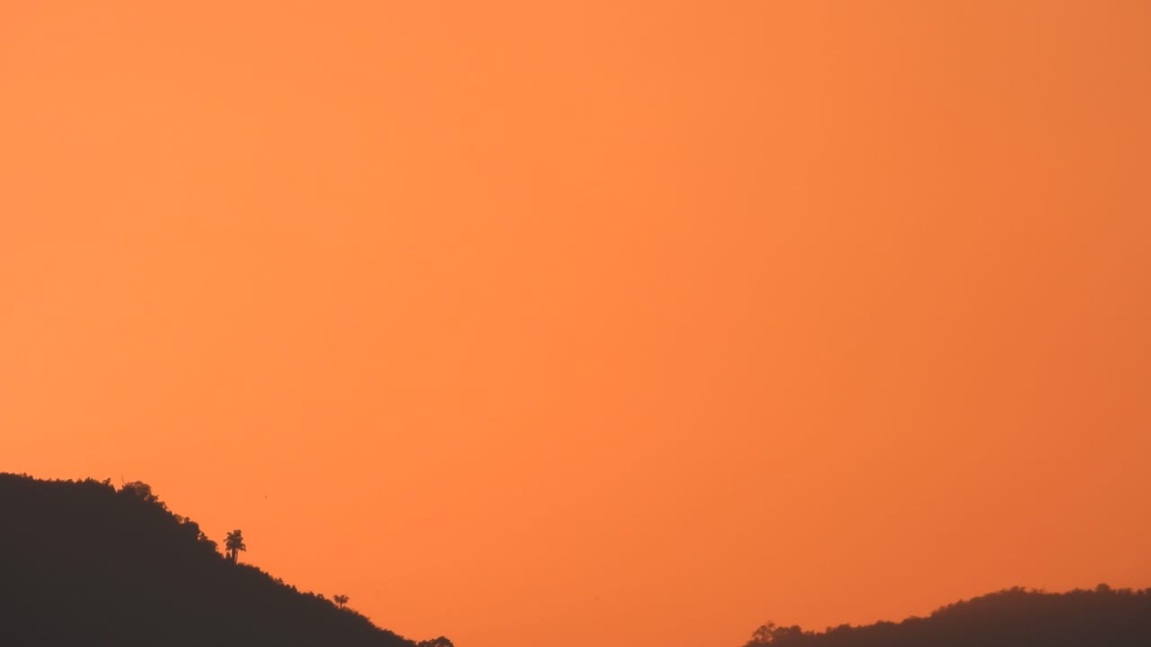 아름다운 저녁 석양.