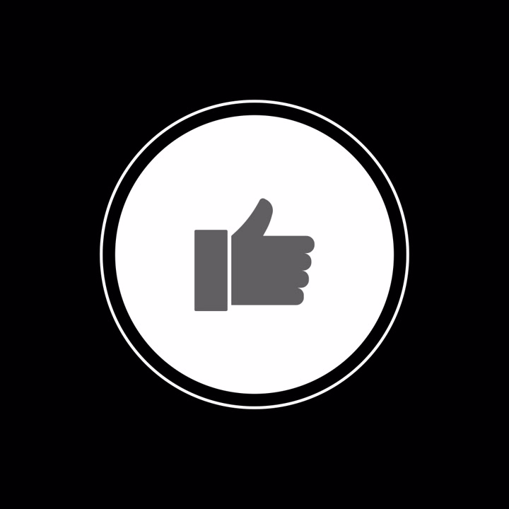 Mouse Cursor Clicking a Thumbs Up Like Icon