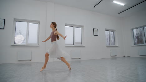 ballet dancer in studio