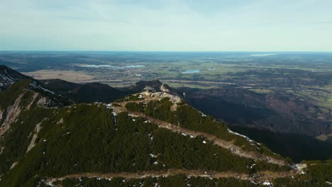 pico de la montaña herzogstand