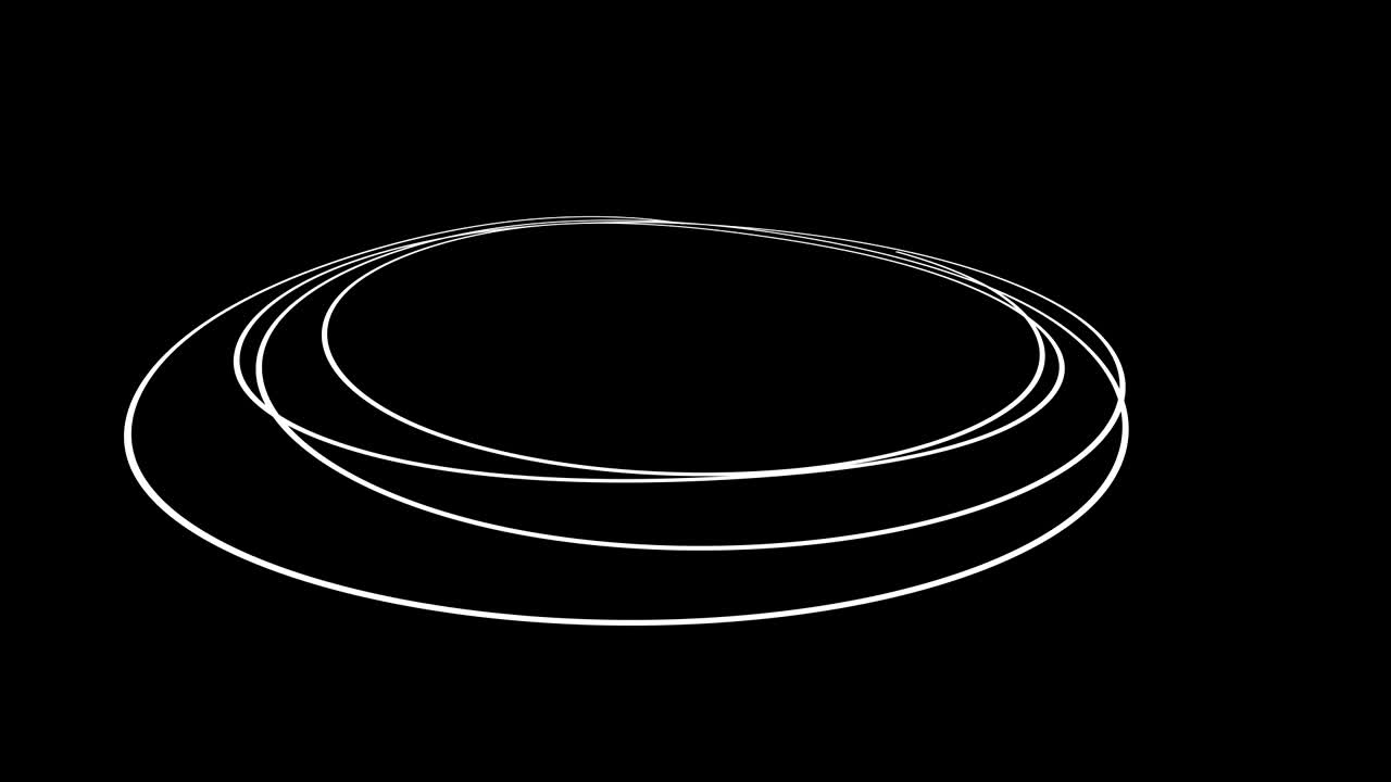 손으로 그려진 글쓰기 원, 로고 디자인 요소.