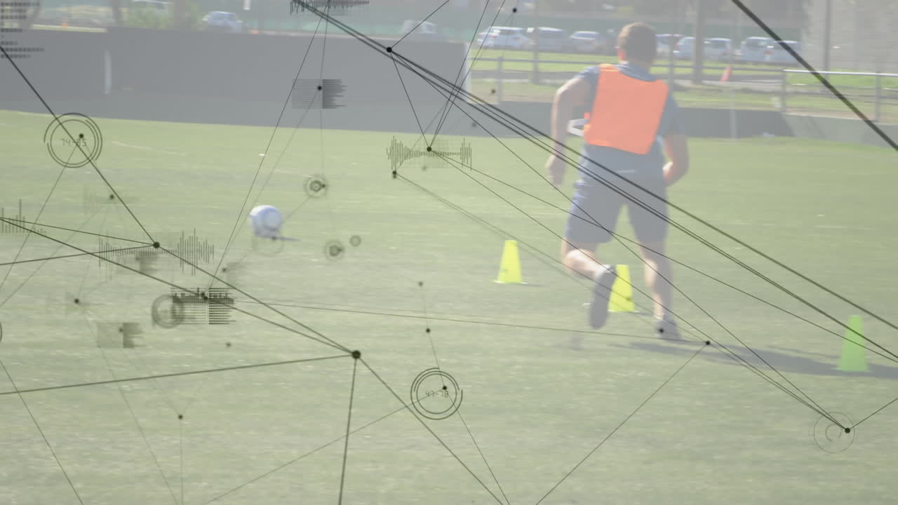 축구 선수들에 대한 데이터 처리 및 연결 네트워크의 활성화