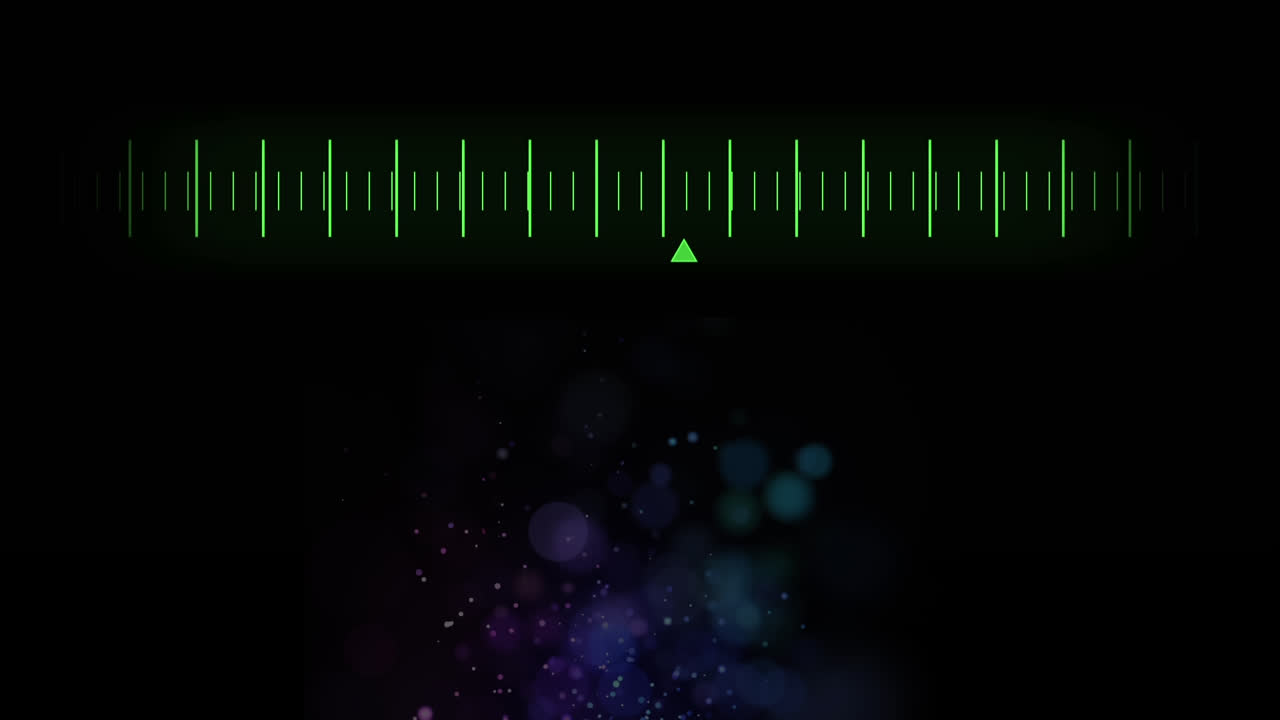 움직이는 측정 선의 디지털 복합