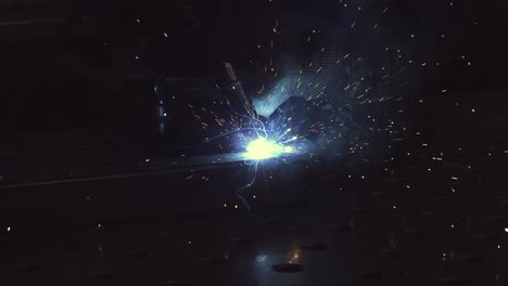 welding technology in super slow motion