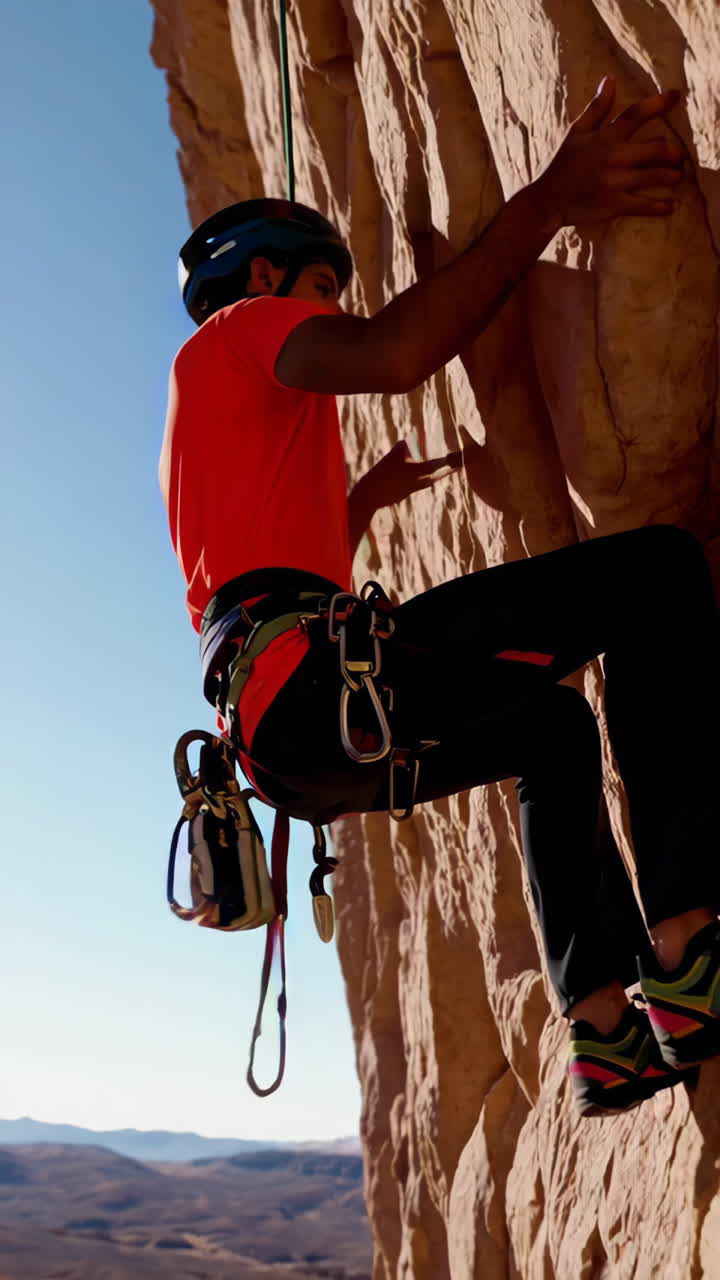 Rock Climbing in the Desert