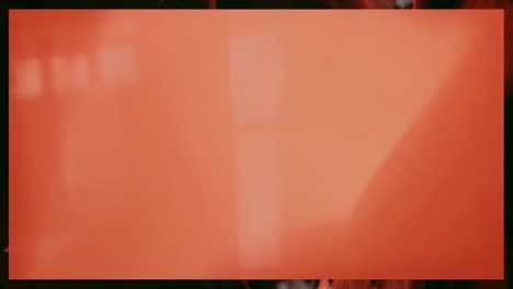 abstract blurred red and orange background