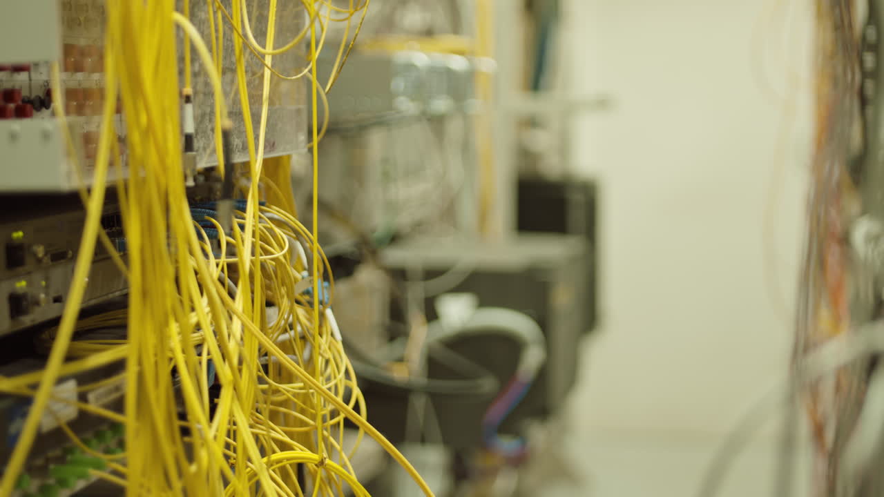 Server Room with No People