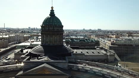 vista aérea de una catedral en san petersburgo