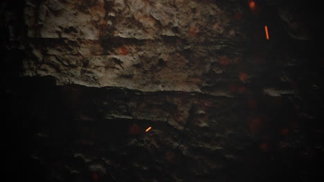 partículas de movimiento y mosca en el fondo cinematográfico con textura grunge 3
