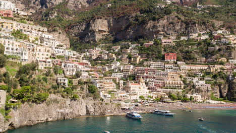 positano amalfi coast italy a