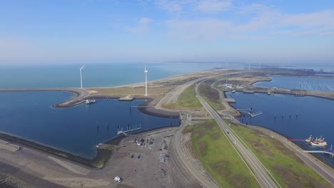antena: la famosa barrera de marejada ciclónica en el suroeste de los países bajos