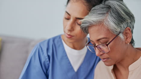 healthcare, doctor consultation for woman