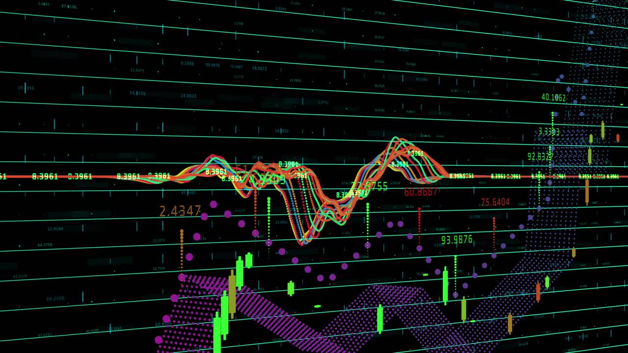 Animering av statistikbearbetning och databehandling