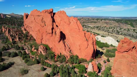 garden of the gods in colorado springs cliff 3-2