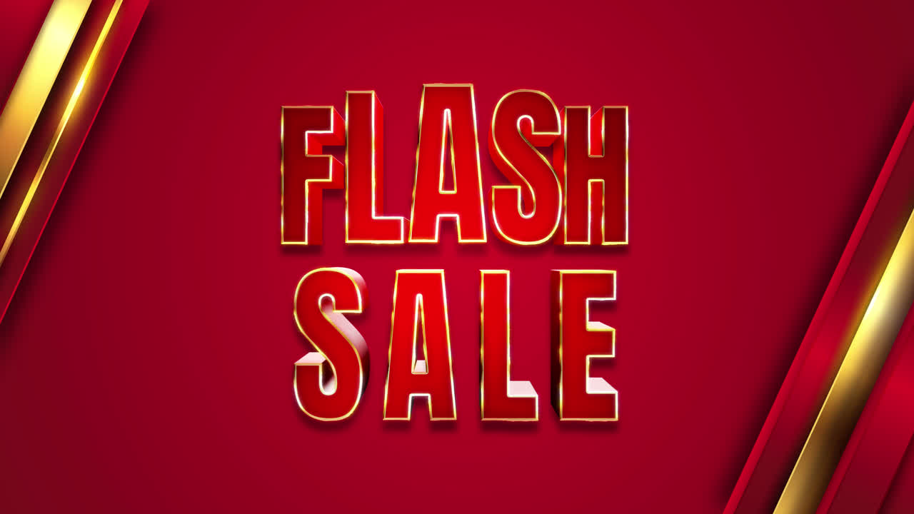 플래시 판매 배너 디자인