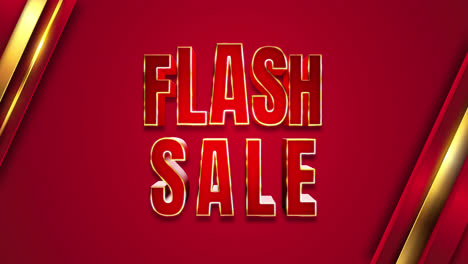 flash sale banner design