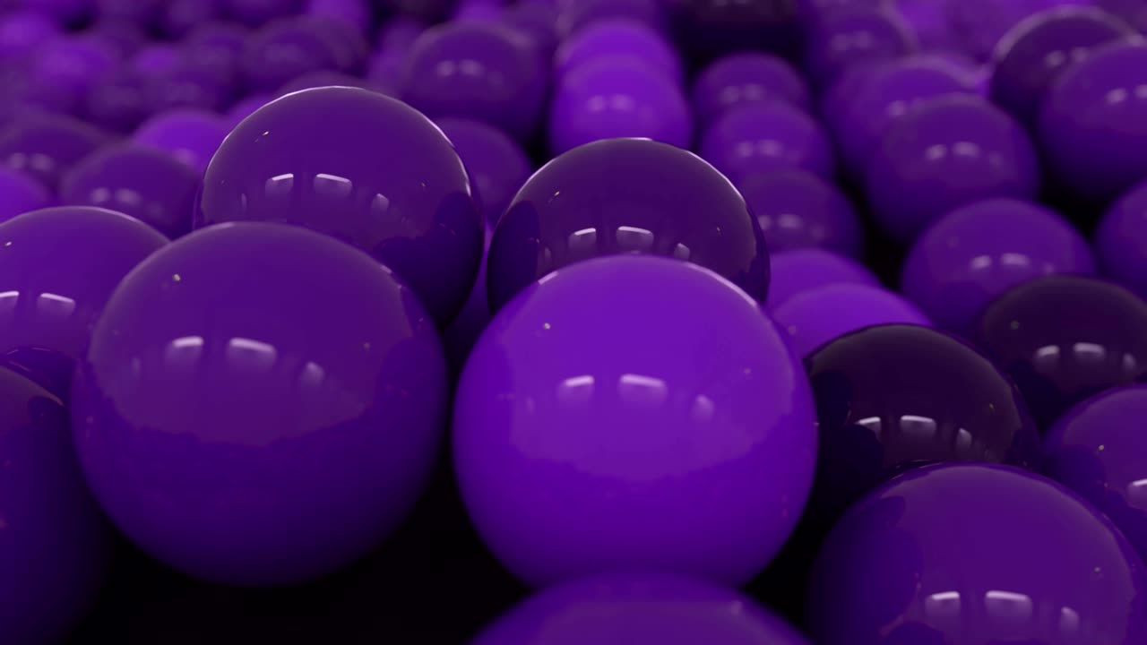 4k moléculas de esferas abstractas.