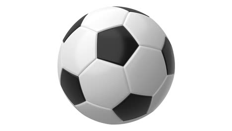 soccer ball on white background.
