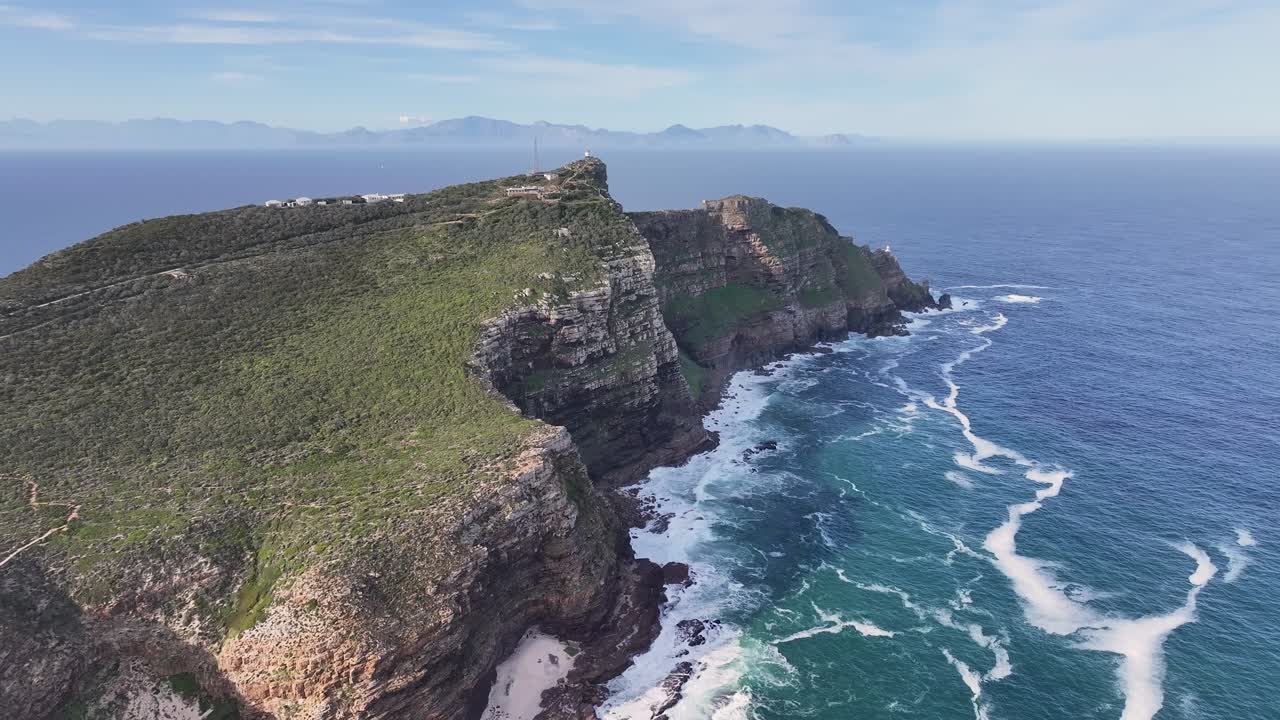 el famoso cape point en ciudad del cabo en sudáfrica