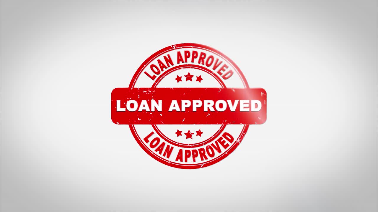 Loan Approved Stamp