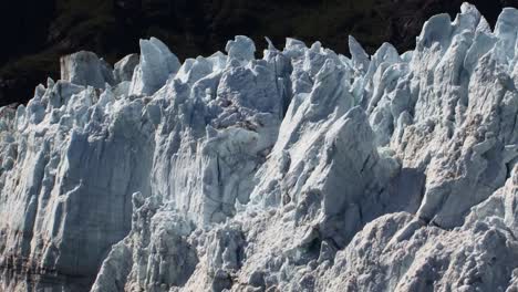 amazing shapes of the glaciers in alaska