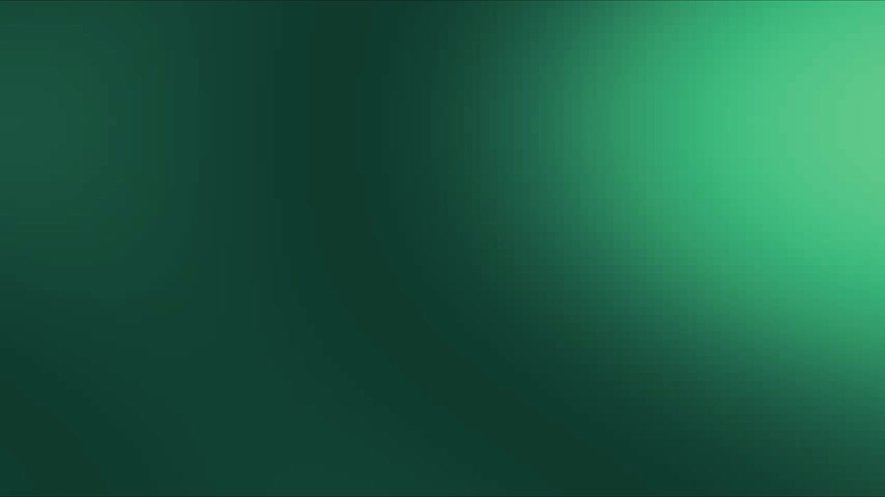Abstract Motion Background with Soft Green Gradient Light