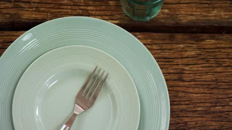 various cutlery on wooden table 4k