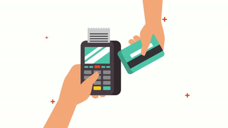 tecnología de comercio electrónico con tarjeta de crédito