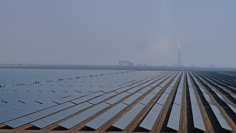 world’s biggest csp plant, with tallest solar power tower in dubai, united arab emirates