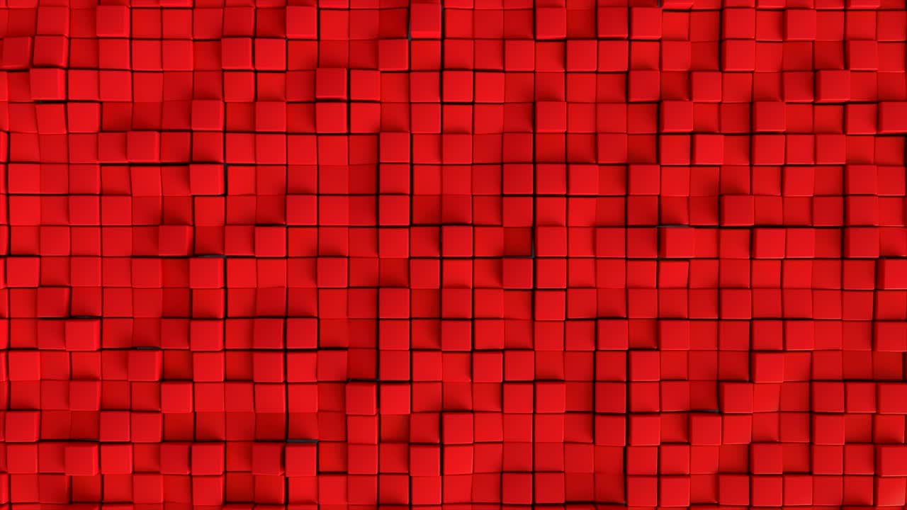 pared de cubo de bucle sin costuras.