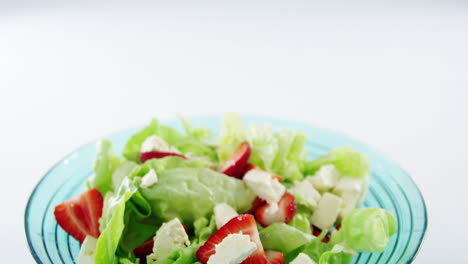 Fresh-cheese-with-vegetables-in-bowl