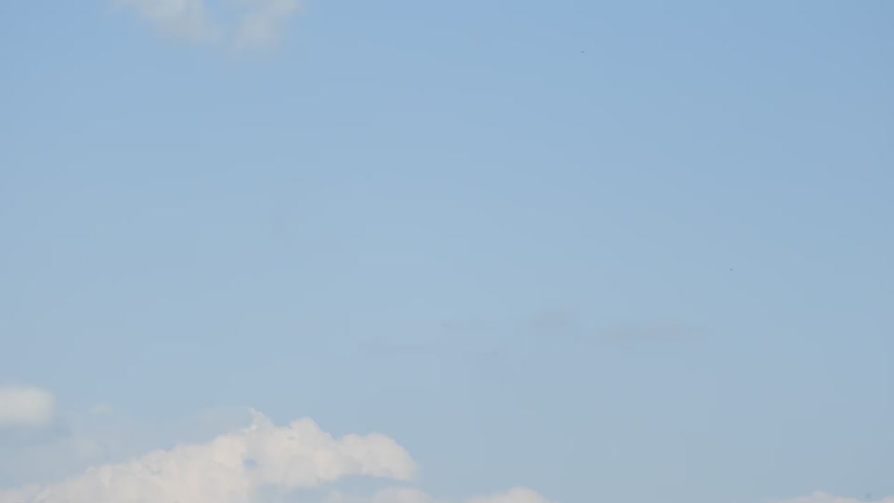 구름 형성의 시간 경과