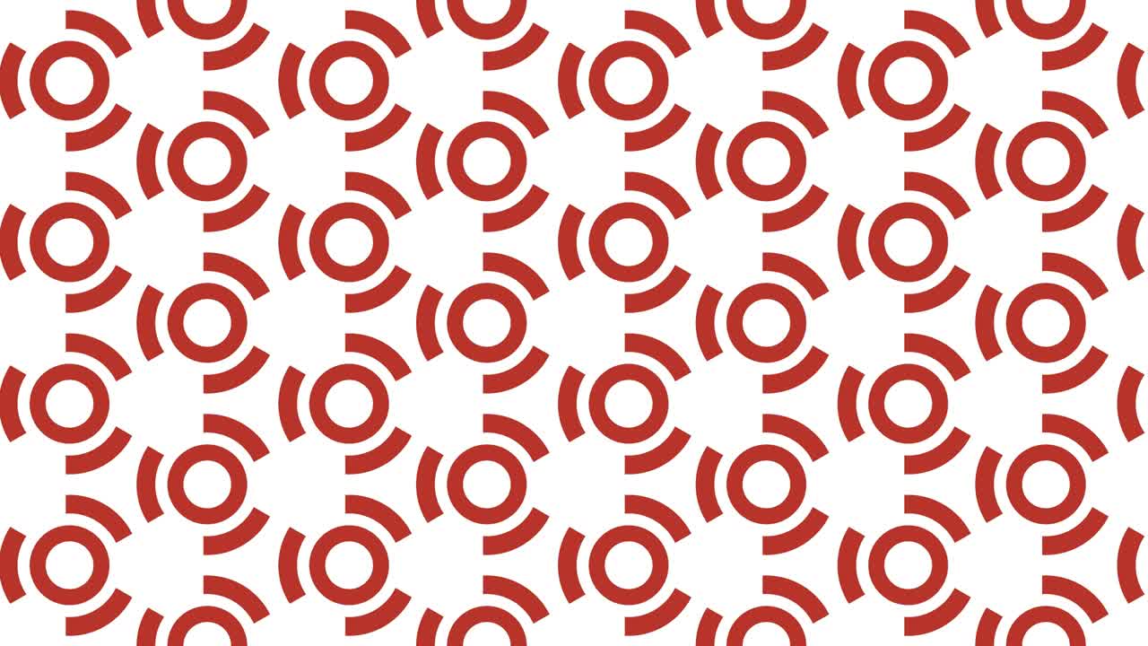 Animated seamless pattern design floating