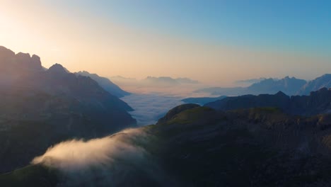 national nature park tre cime in the dolomites alps. beautiful nature of italy.