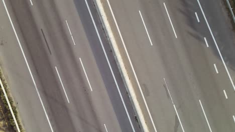 traffic cars on the clover bridge. cargo transportation.