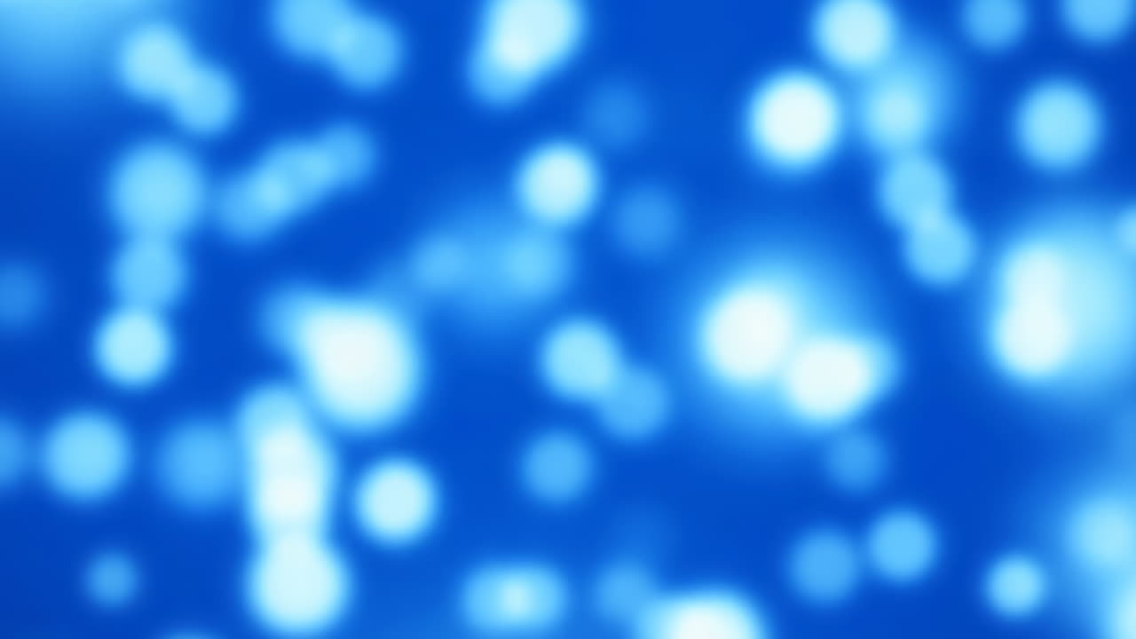 Sfondo blu astratto con luci bokeh scintillanti